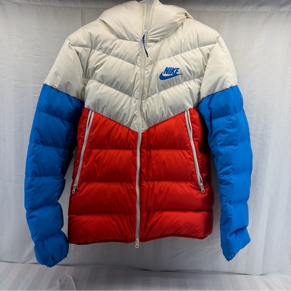 Nike Blue and White Jacket